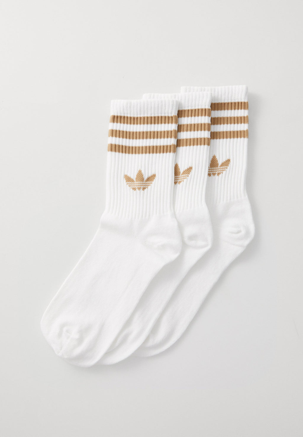 LOT DE 3 PAIRES DE CHAUSSETTES UNISEX À RAYURES - Chaussettes - blanc   carton