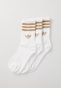 LOT DE 3 PAIRES DE CHAUSSETTES UNISEX À RAYURES - Chaussettes - blanc   carton