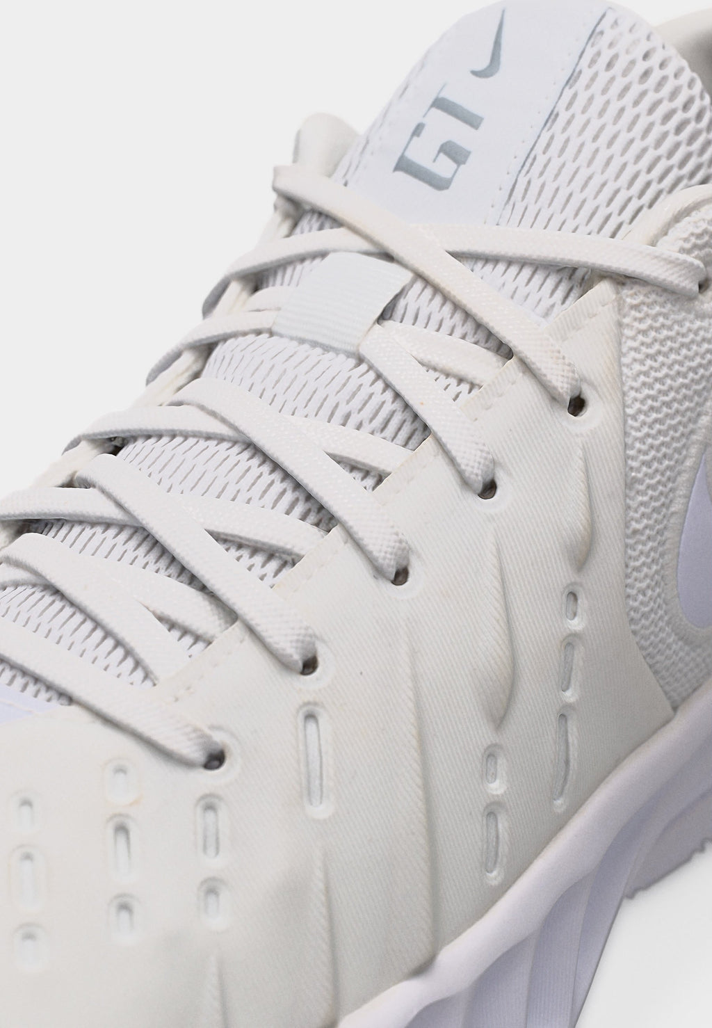 AIR ZOOM GT CUT ACADEMY UNISEX - Basketball shoes - white/platinum-coloured tint