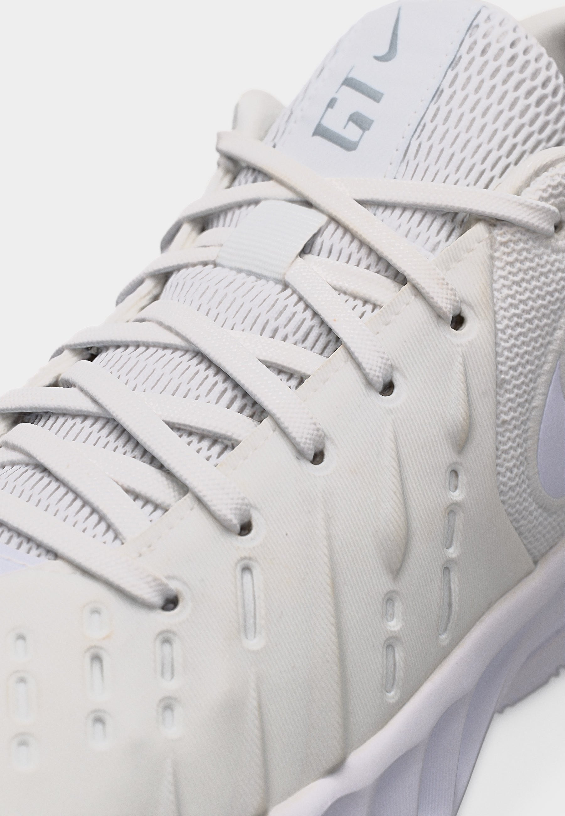 AIR ZOOM GT CUT ACADEMY UNISEX - Basketball shoes - white/platinum-coloured tint