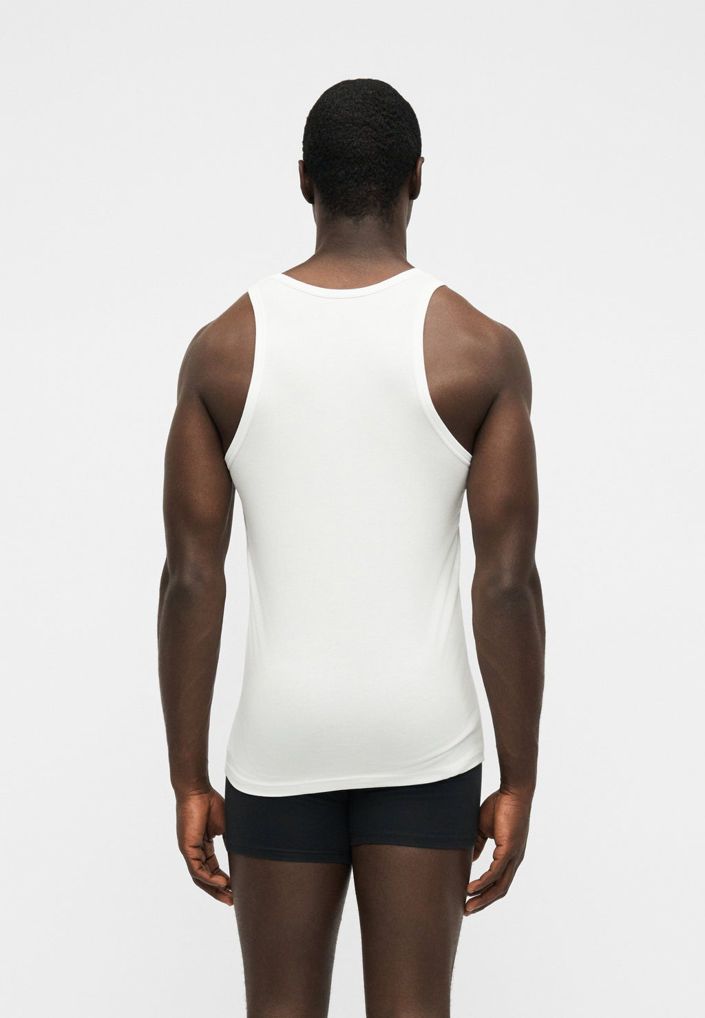 SHINY LOGOBAND TANK - Undershirt - white