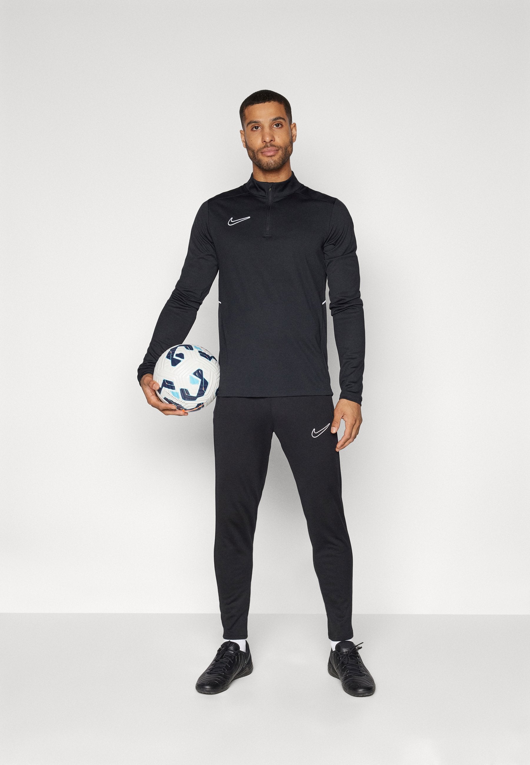 NIKE ACADEMY - Long sleeved top - black white