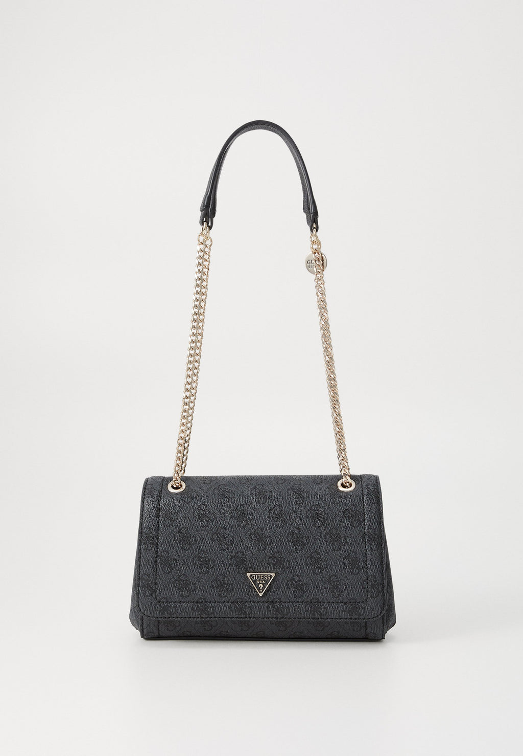 NOELLE XBODY FLAP - Cross body bag - coal