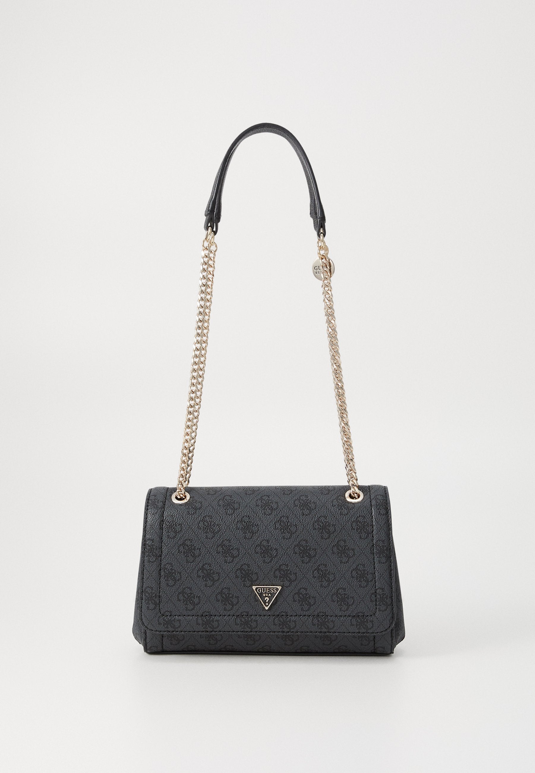 NOELLE XBODY FLAP - Cross body bag - coal