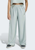 SEASONALS GLAM WIDE LEG PANTS JUNIOR UNISEX - Tracksuit bottoms - sage/silver met
