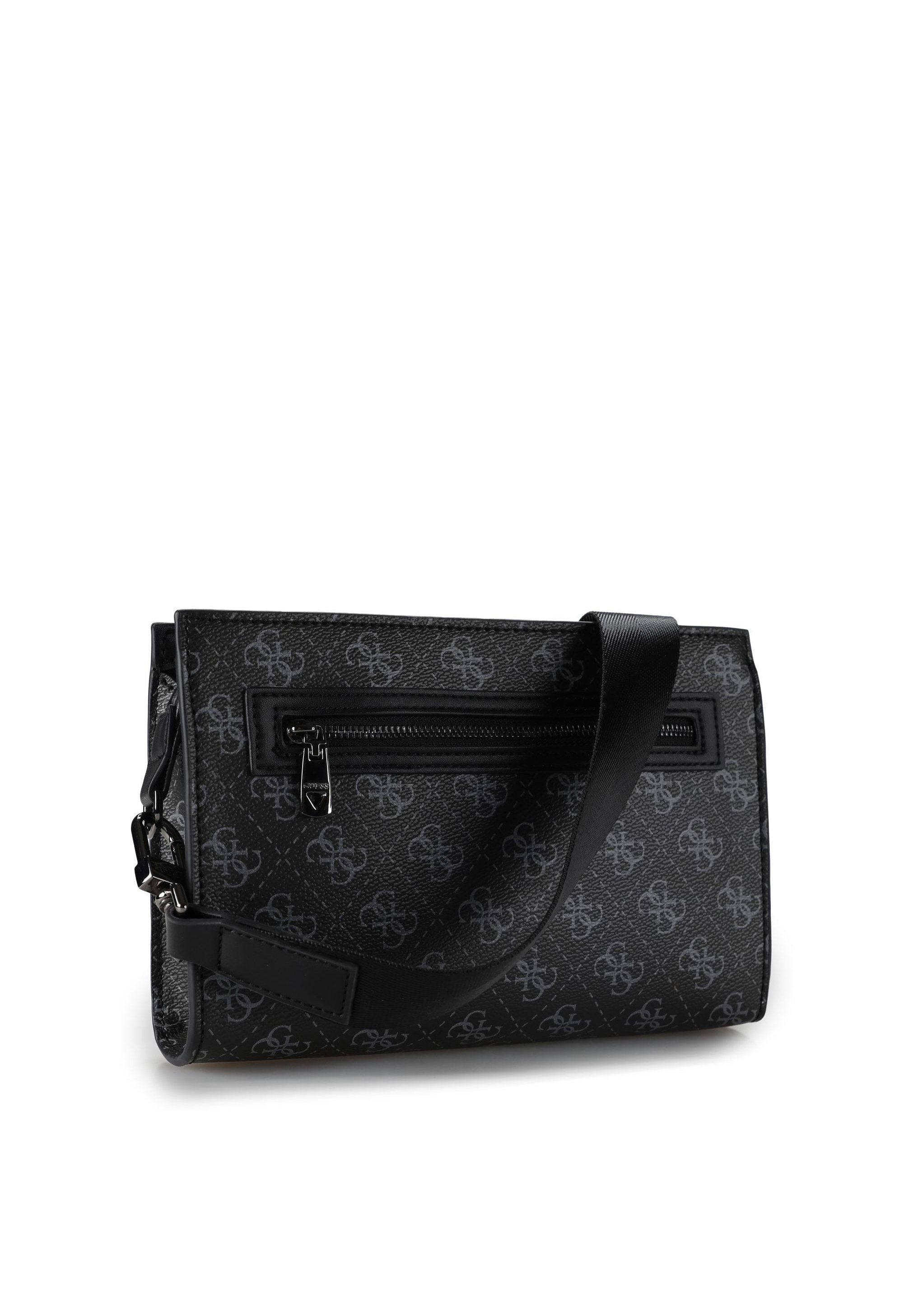 MILANO CROSSBODY TOP ZIP - Cross body bag - dark black