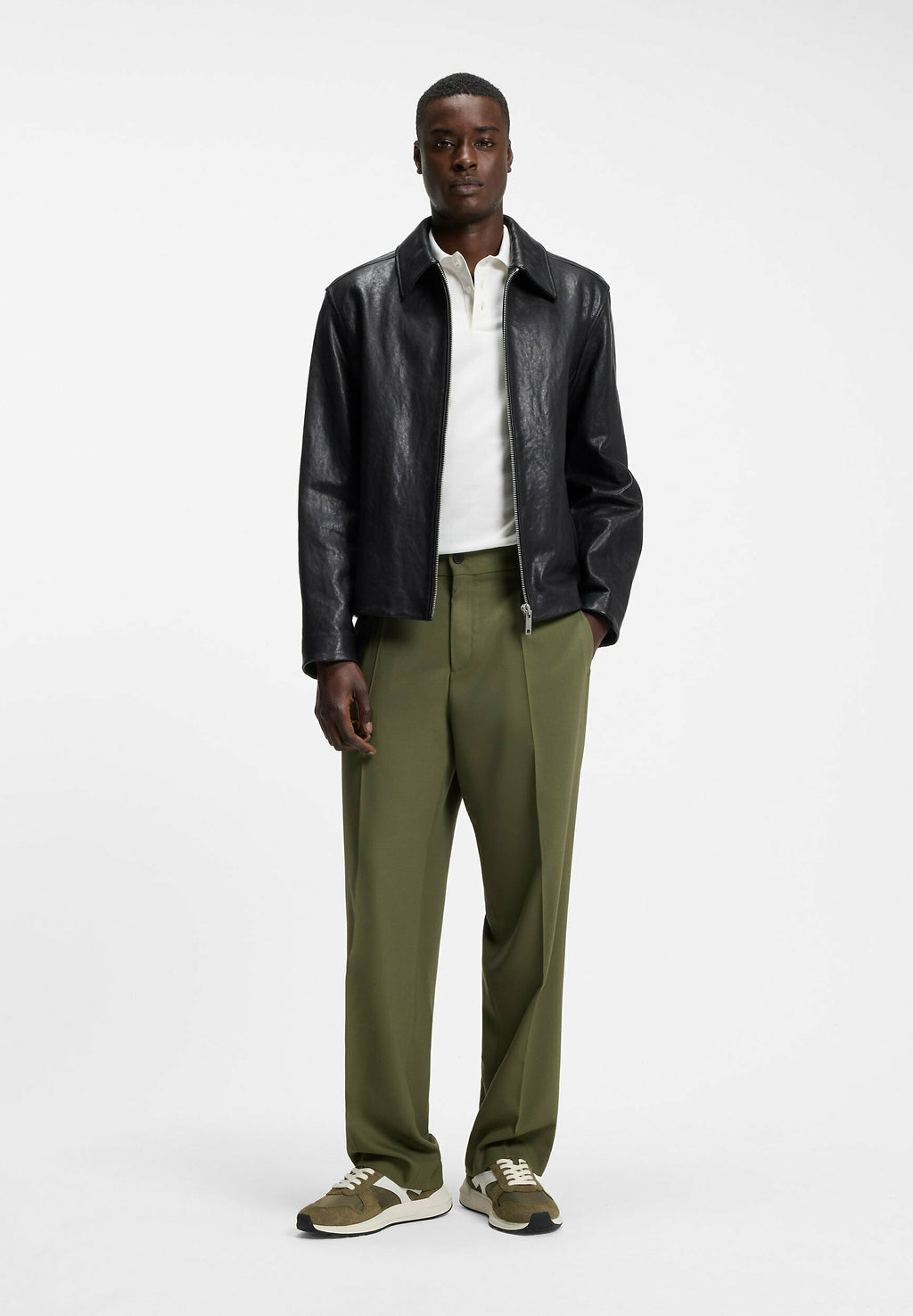 HUGO GO3_NYMF - Trainers - open green five