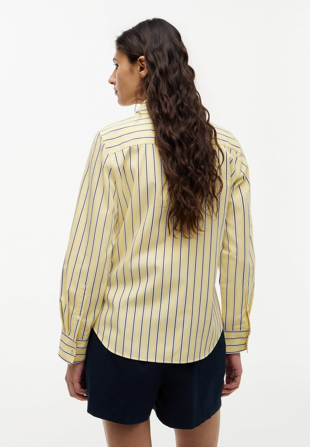 ÉTÉ CLASSIQUE - Blouse boutonnée - réglisse/citronnelle