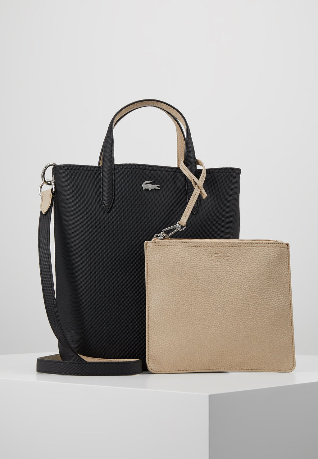 SHOPPING BAG SET - Handbag - black warm sand