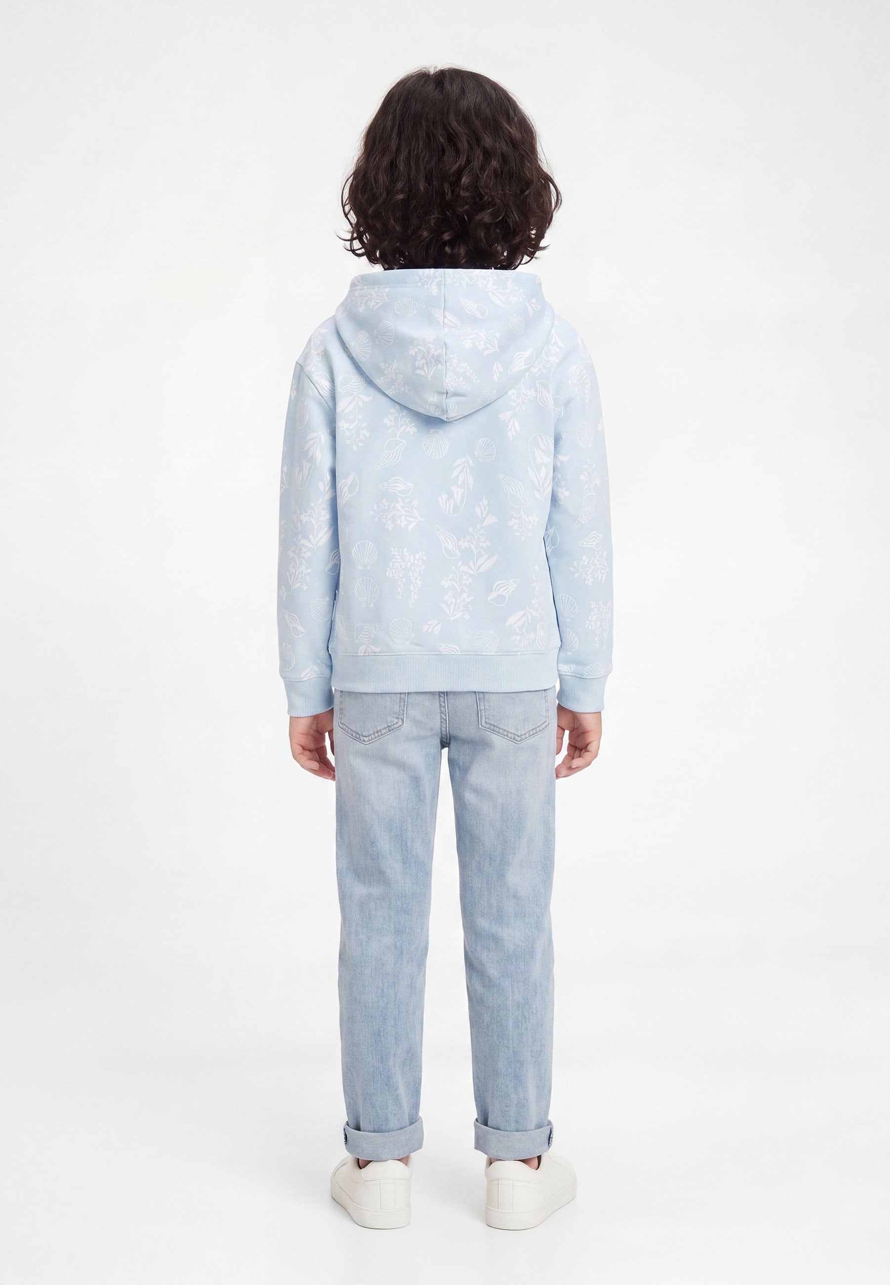 HERITAGE - Zip-up sweatshirt - blue