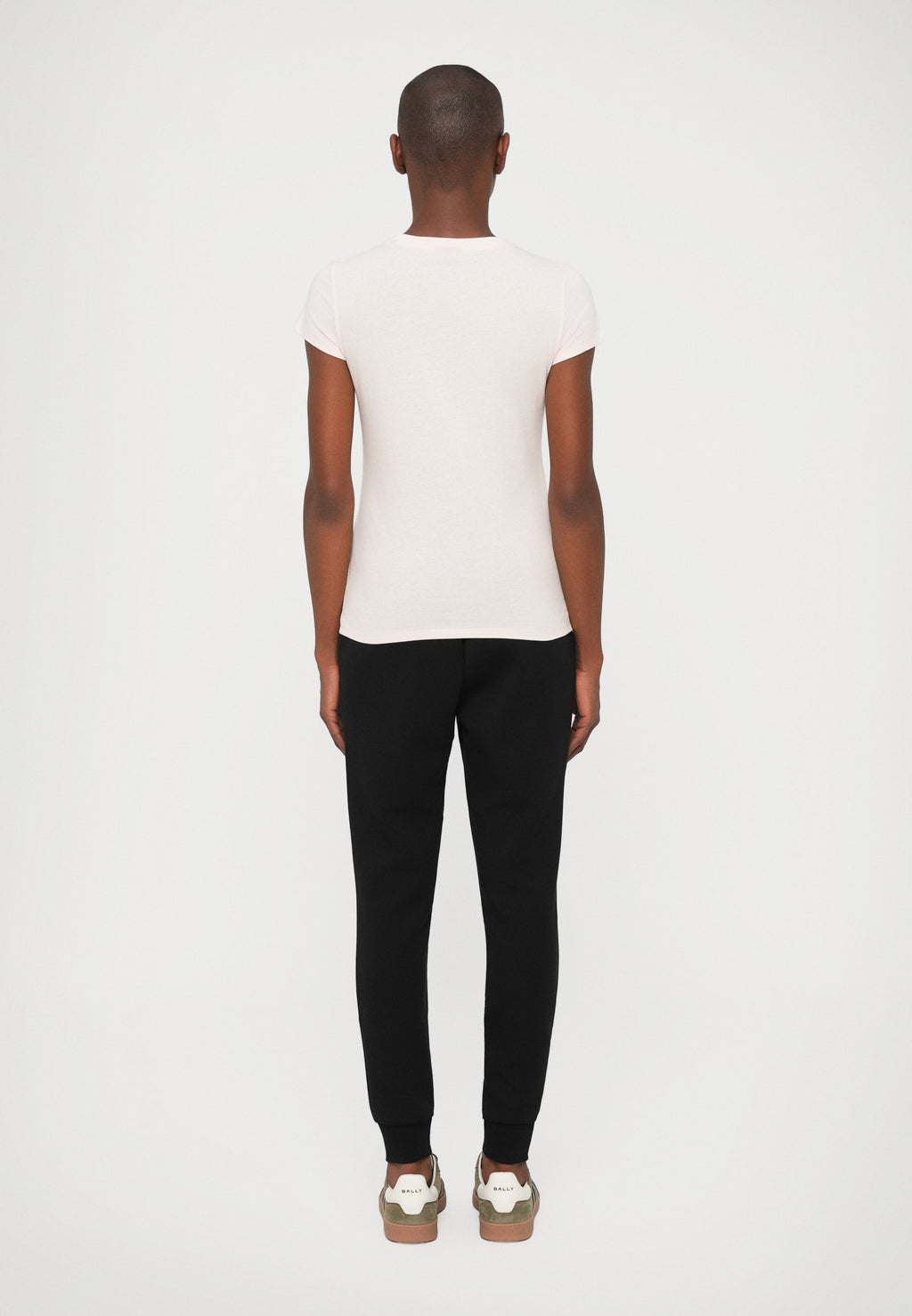 Print T-shirt - salt rose