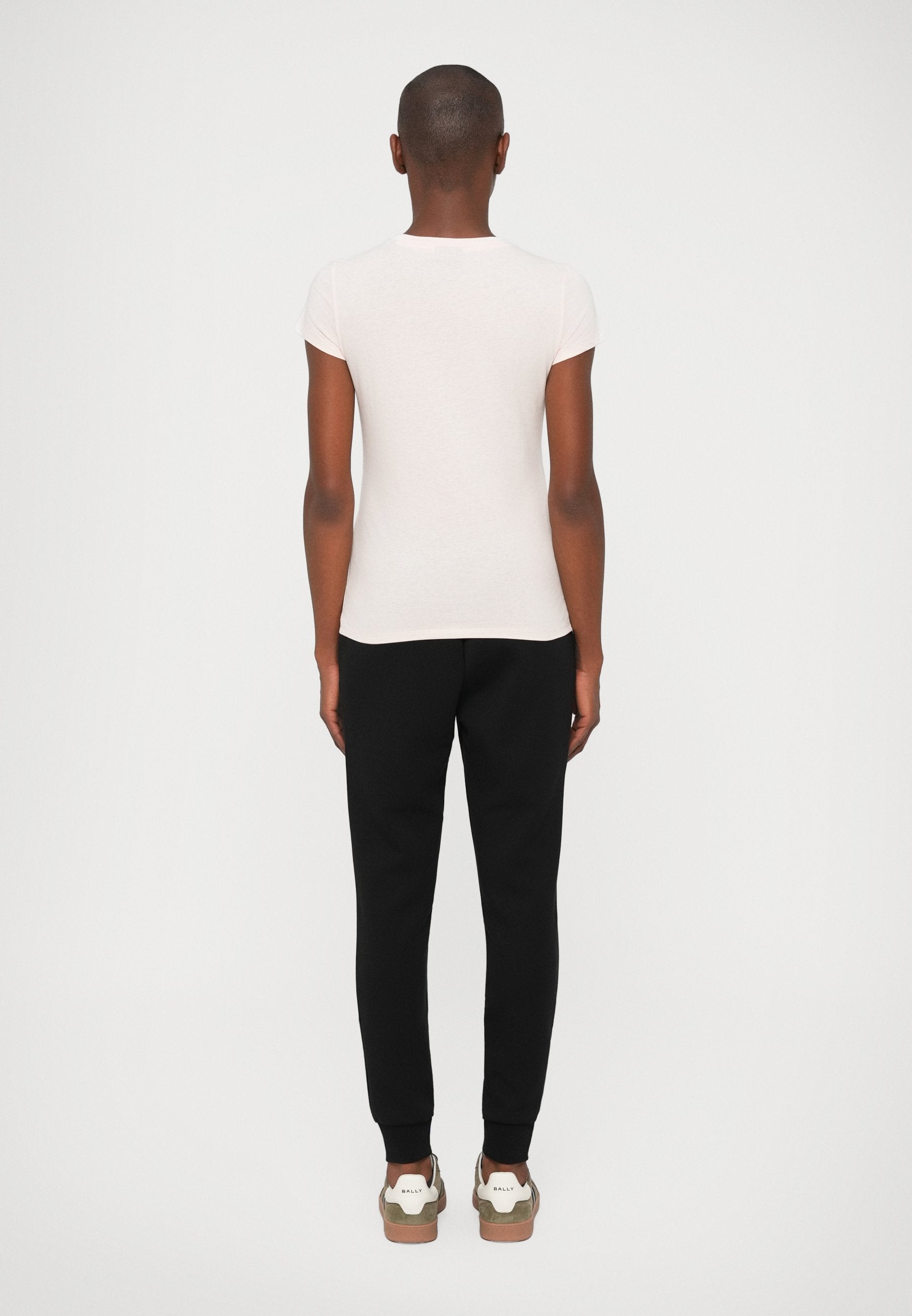 Print T-shirt - salt rose