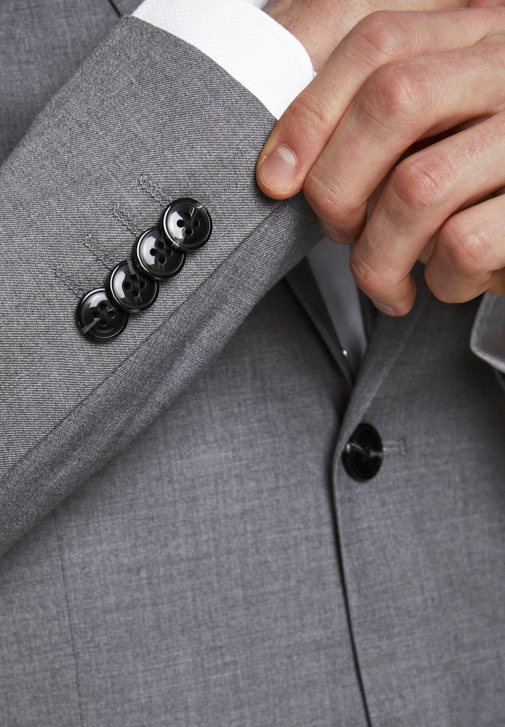 JPRFRANCO SUIT NOOS SET - Suit - light grey melange