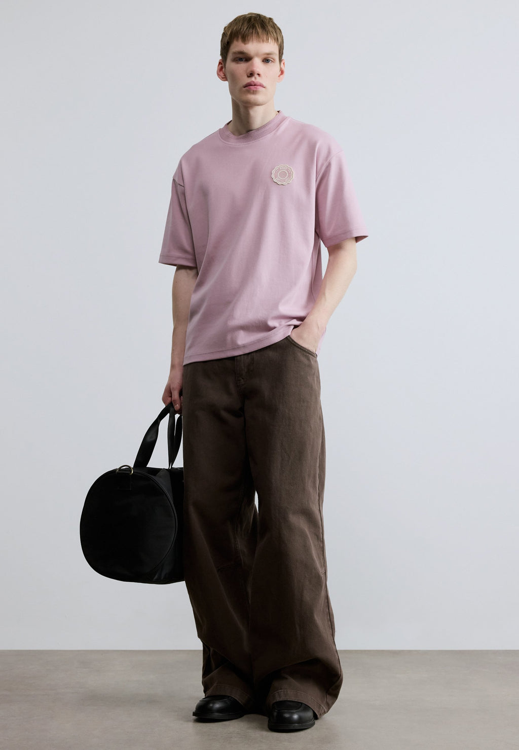 VARSITY - Basic T-shirt - light pastel purple
