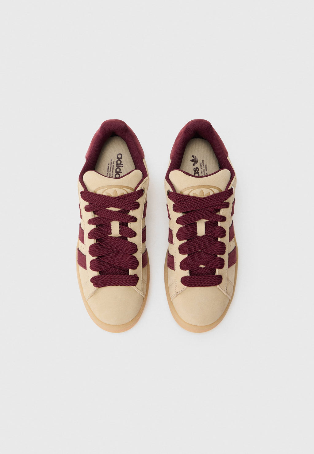 CAMPUS 00S UNISEX - Trainers - stone khaki/maroon/gum