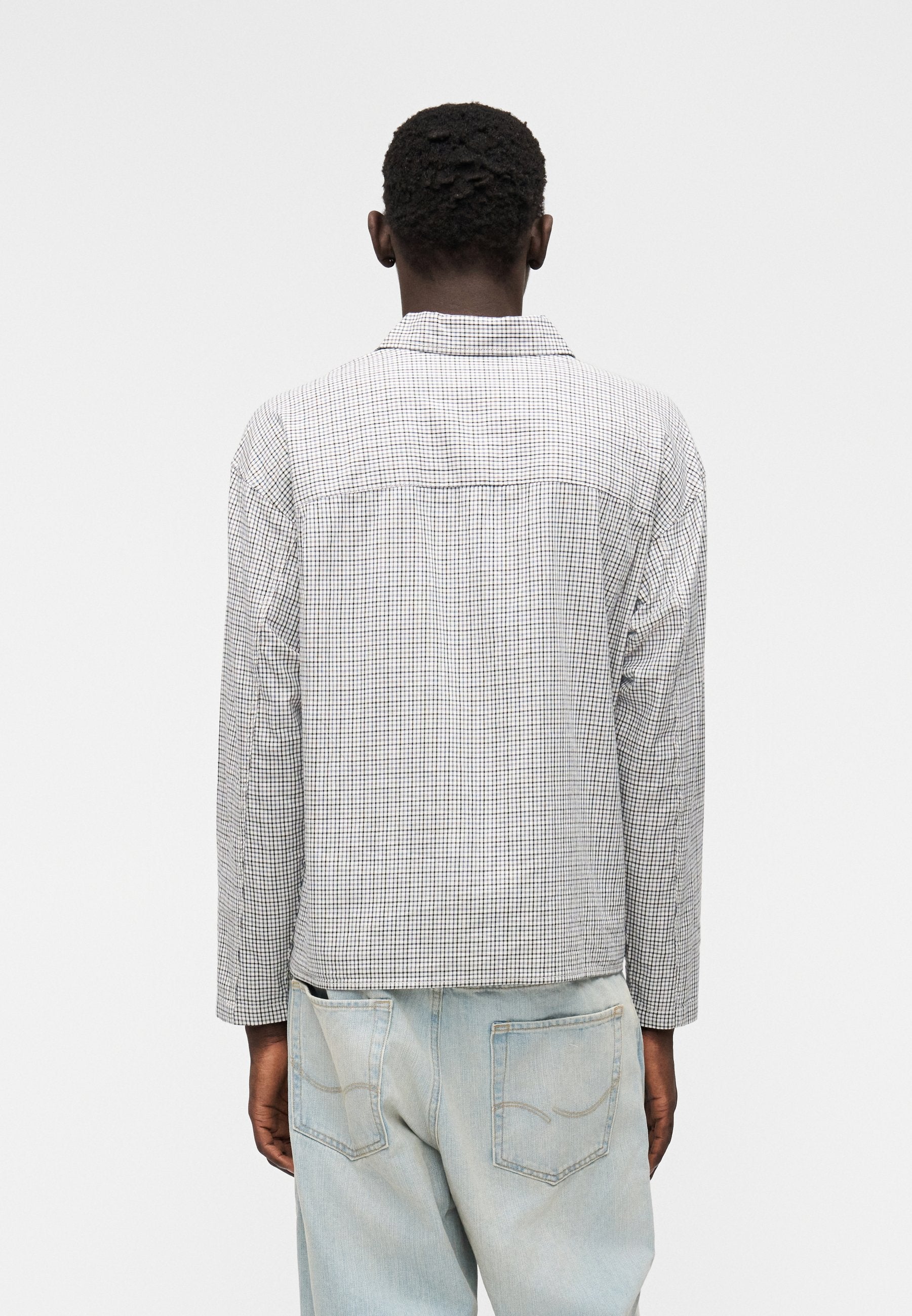 JORAUSTIN CLEAN CHECK SHIRT LS SN - Shirt - odyssey gray