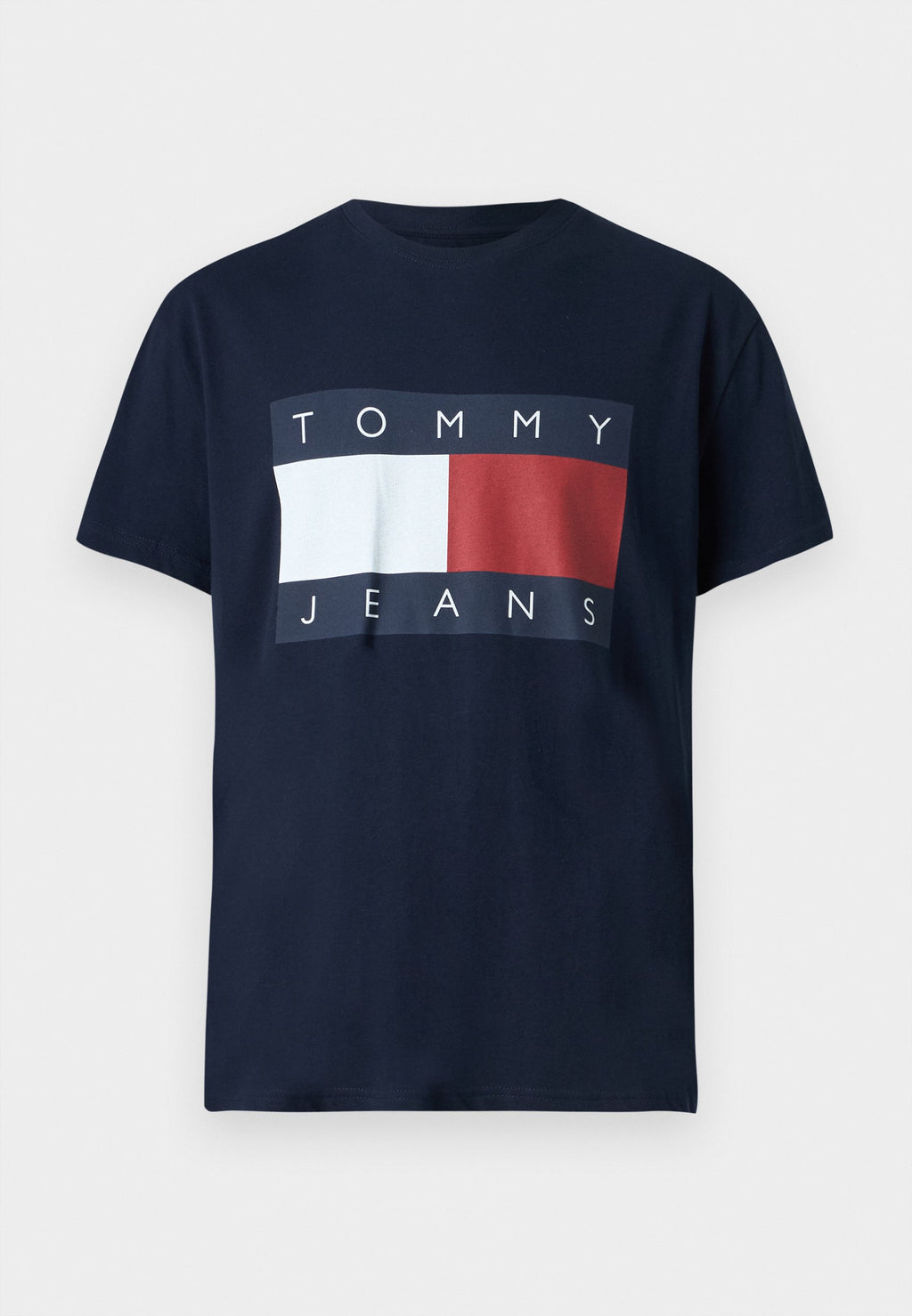 TJM REG BIG FLAG SS TEE EXT - Print T-shirt - dark night navy