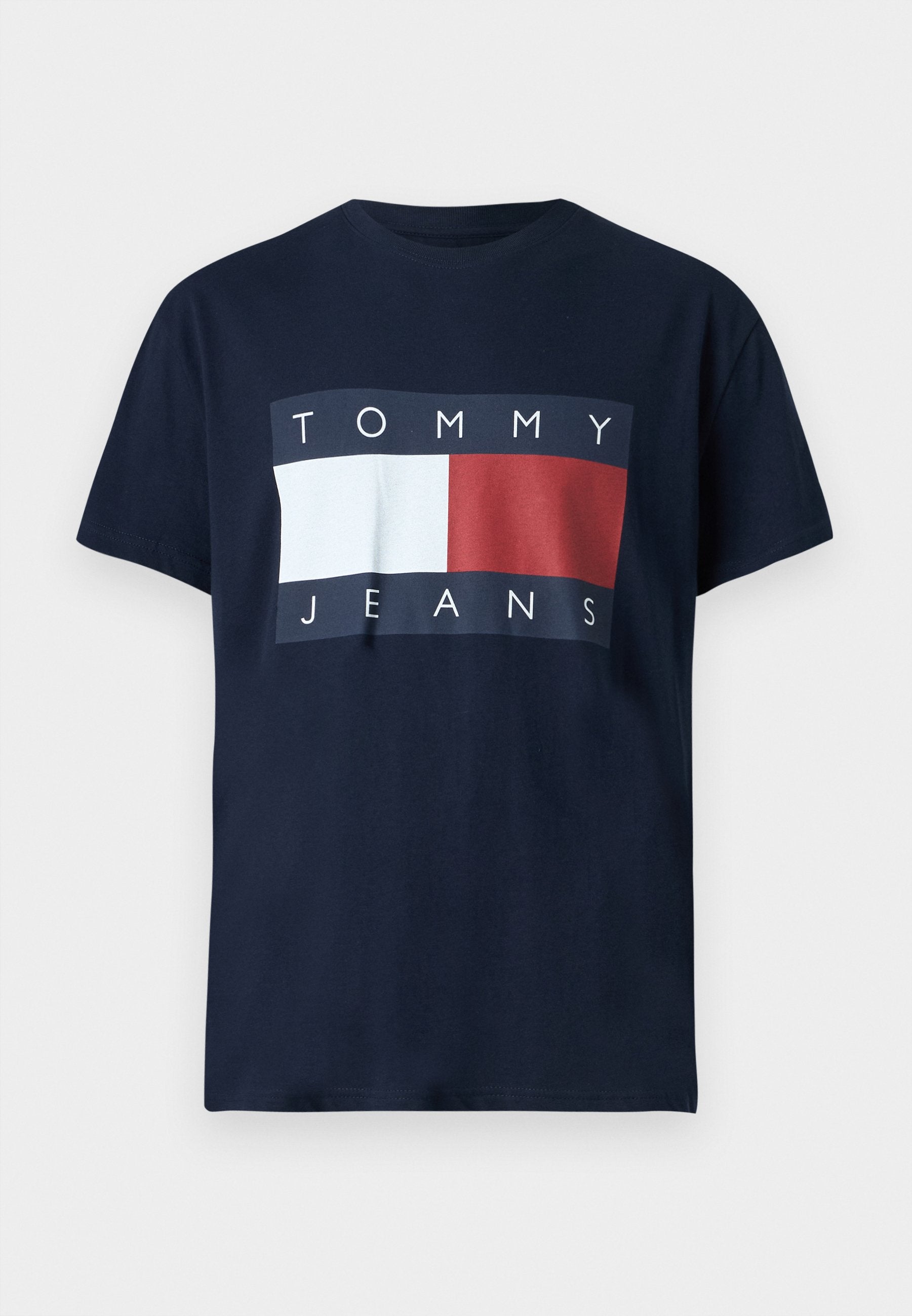 TJM REG BIG FLAG SS TEE EXT - Print T-shirt - dark night navy