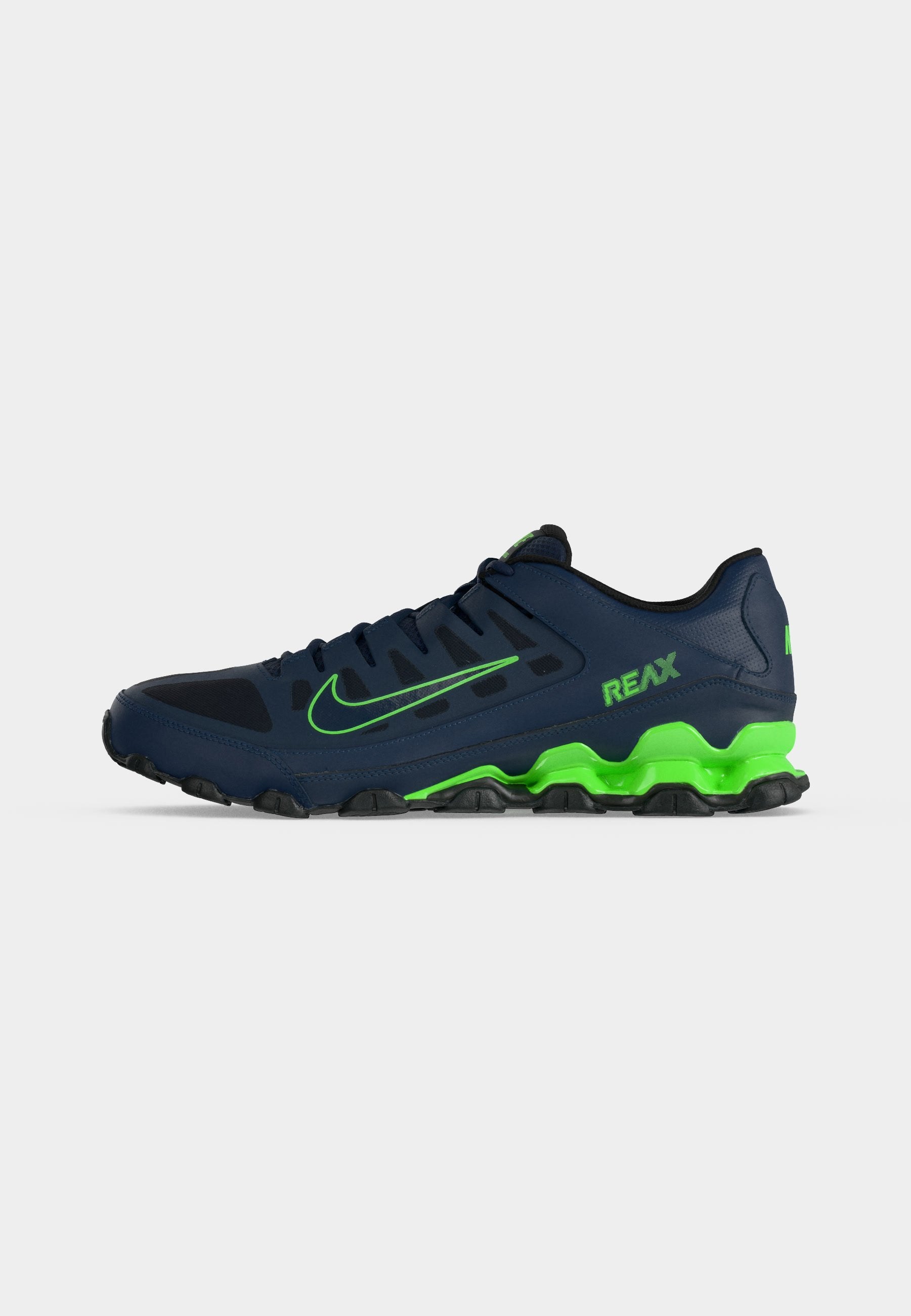 REAX 8 - Training shoe - obsidian/green strike/black