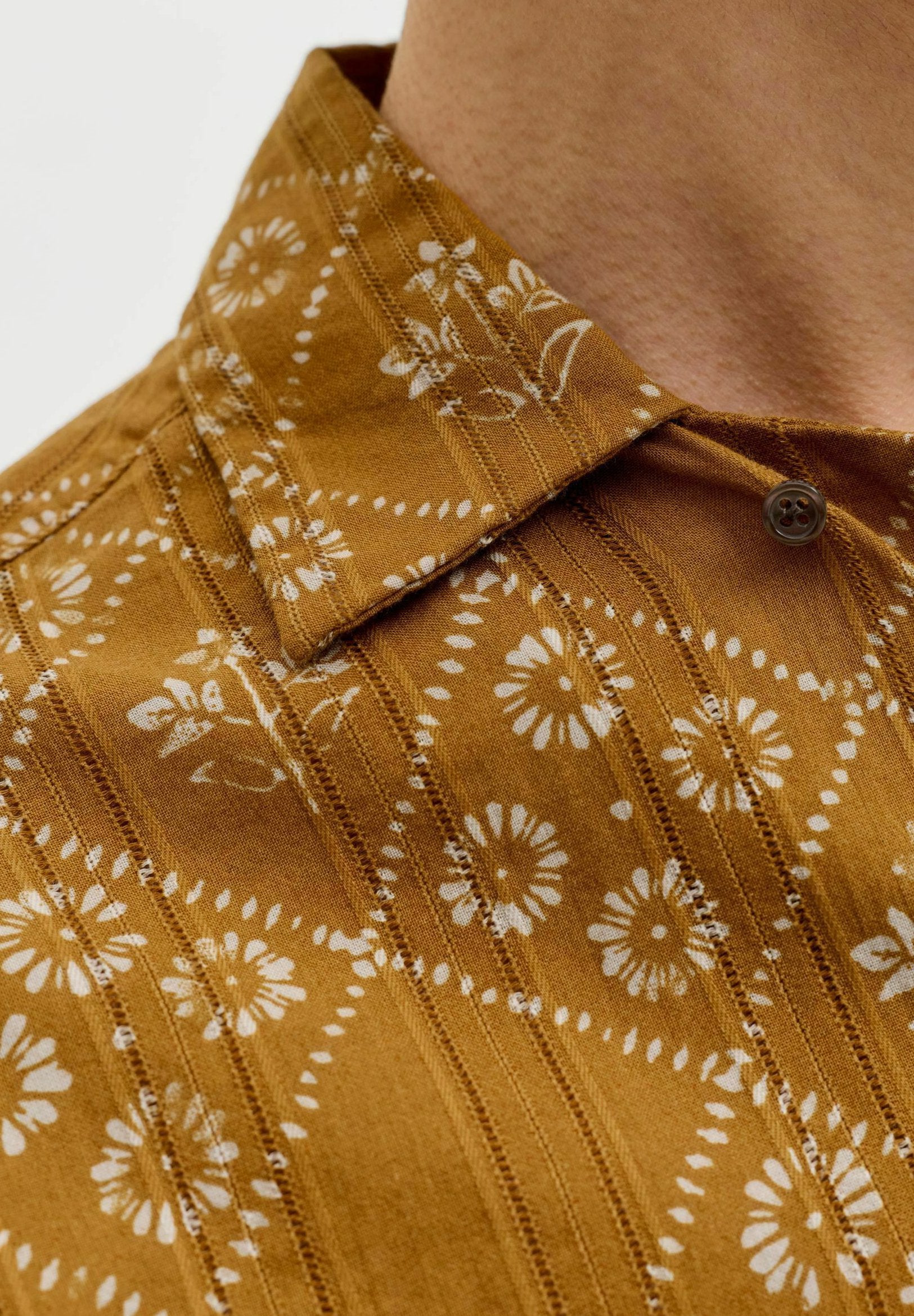 JPRBLULYON PRINT SHIRT - Shirt - wood thrush