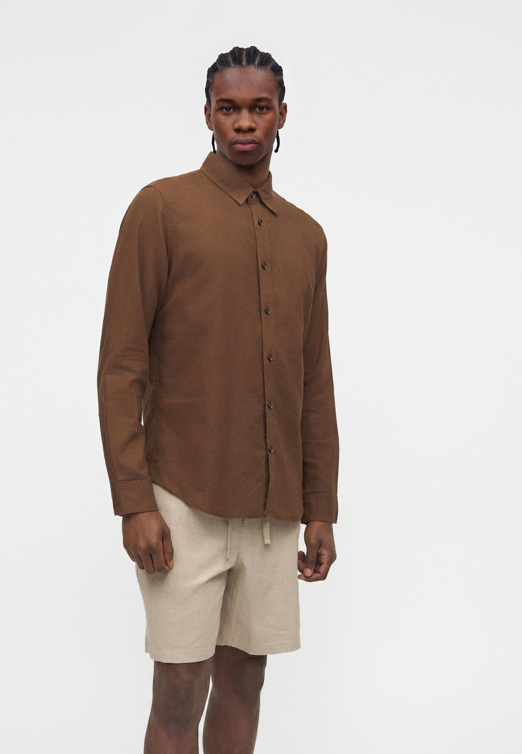 STANDARD - Shirt - brown