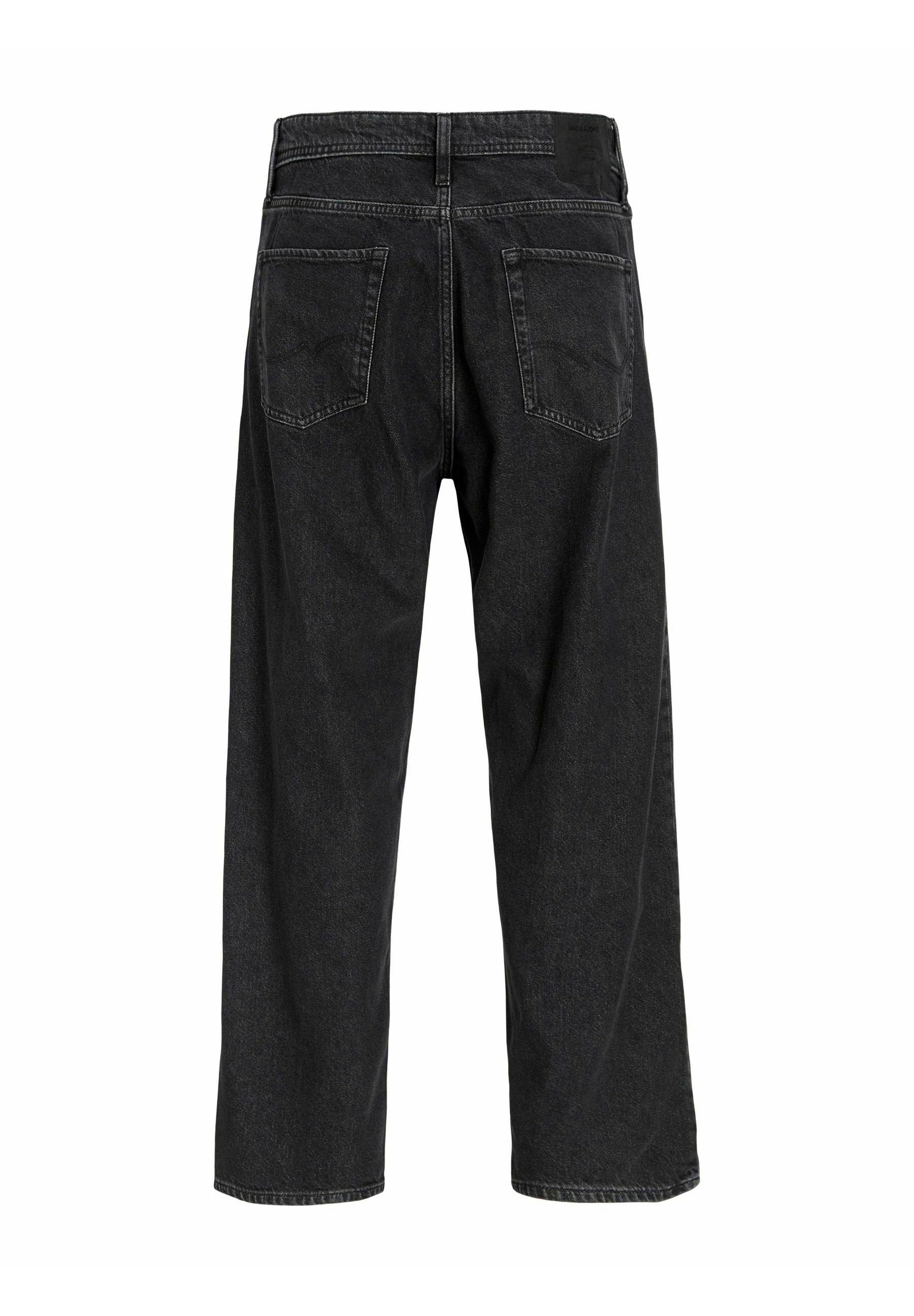 gy fit JJIALEX JJORIGINAL AT 706 NOOS RET JNR Junior - Relaxed kalıp jean - siyah denim