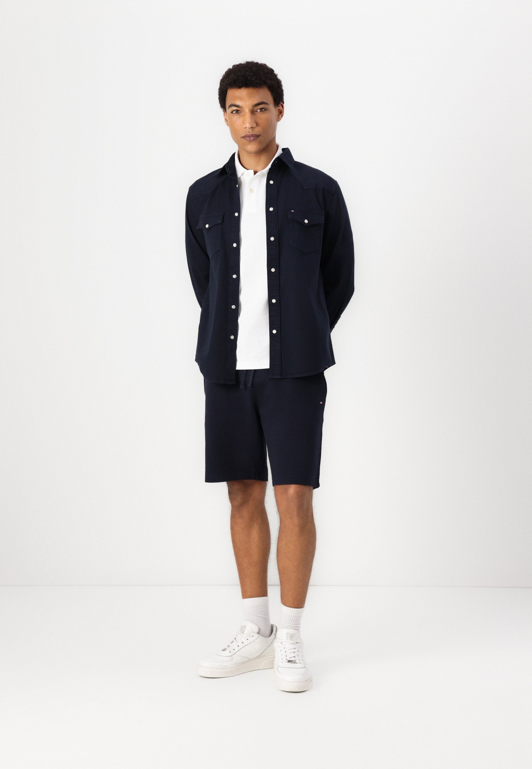 ESSENTIAL - Tracksuit bottoms - desert sky