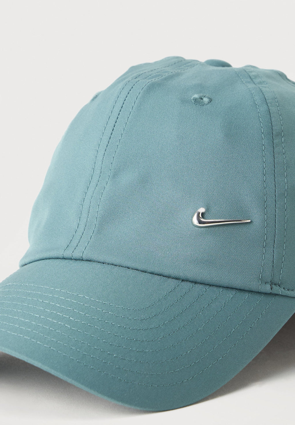 CASQUETTE UNISEXE - coloris sarcelle/argenté