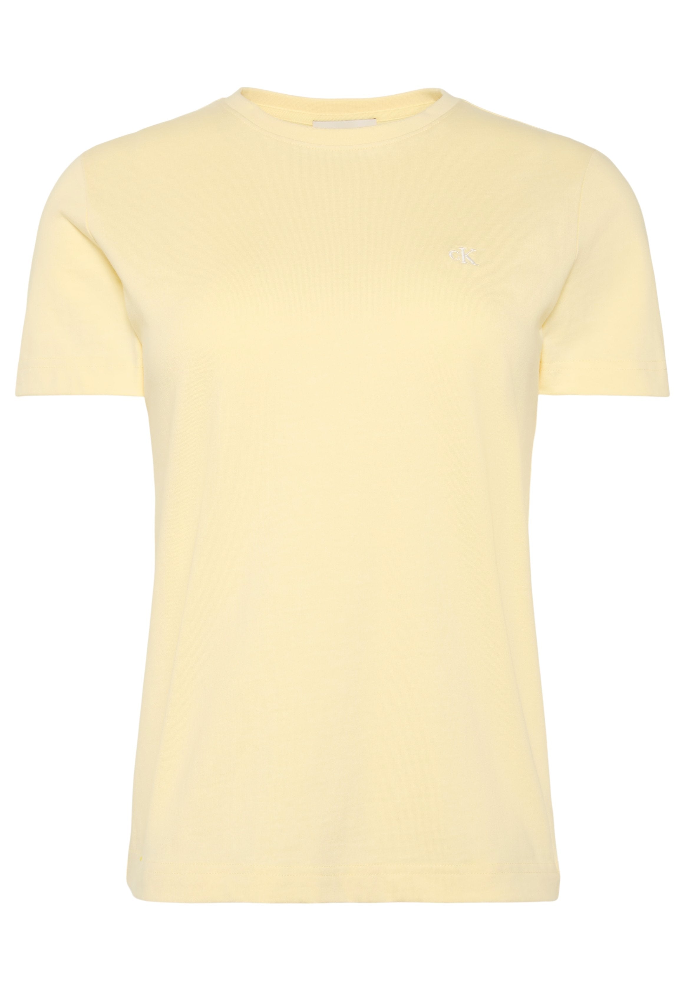 MONOGRAM CREW TEE - Basic T-shirt - french vanilla