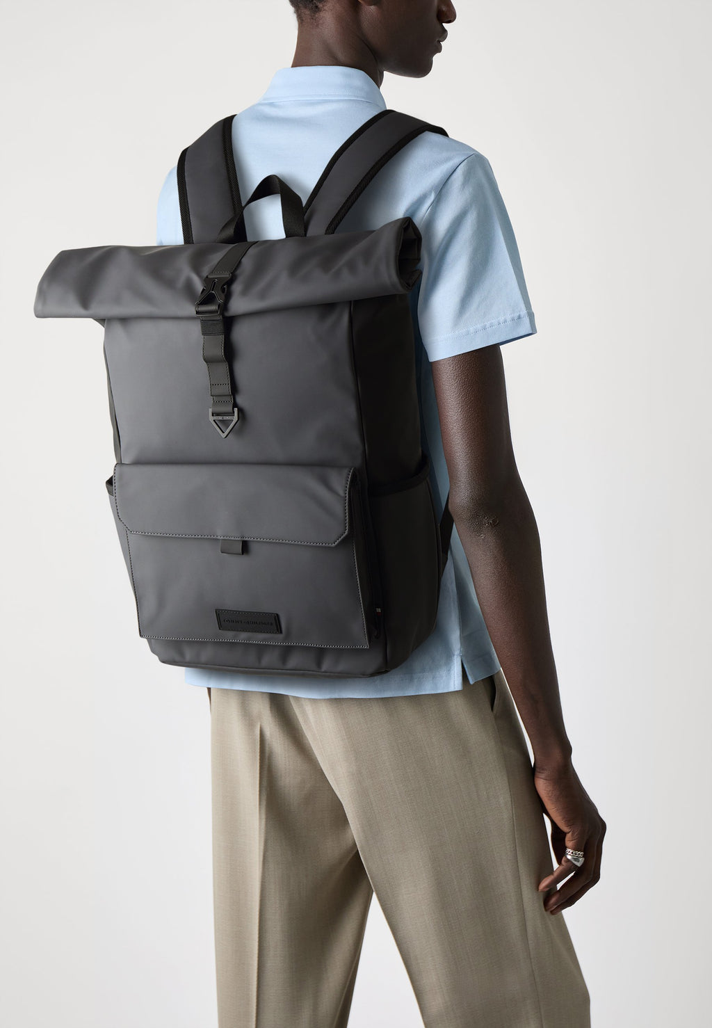 SEASONAL ROLLTOP BACKPACK UNISEX - Rucksack - charcoal gray