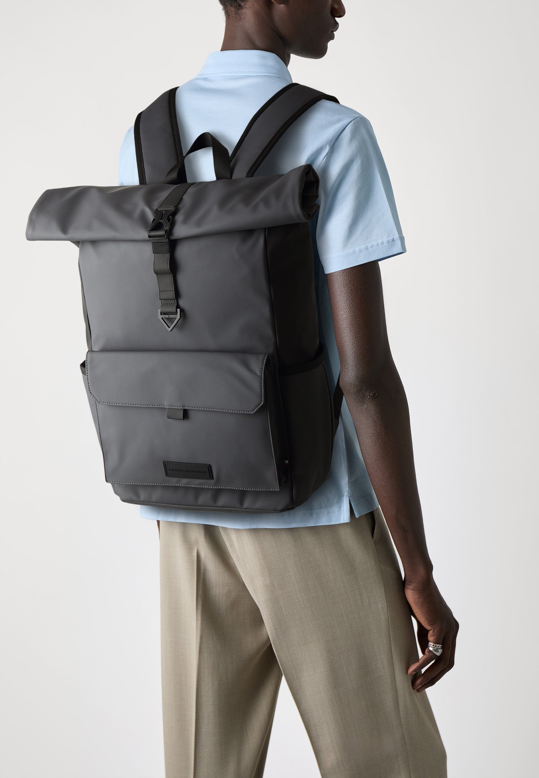 SEASONAL ROLLTOP BACKPACK UNISEX - Rucksack - charcoal gray
