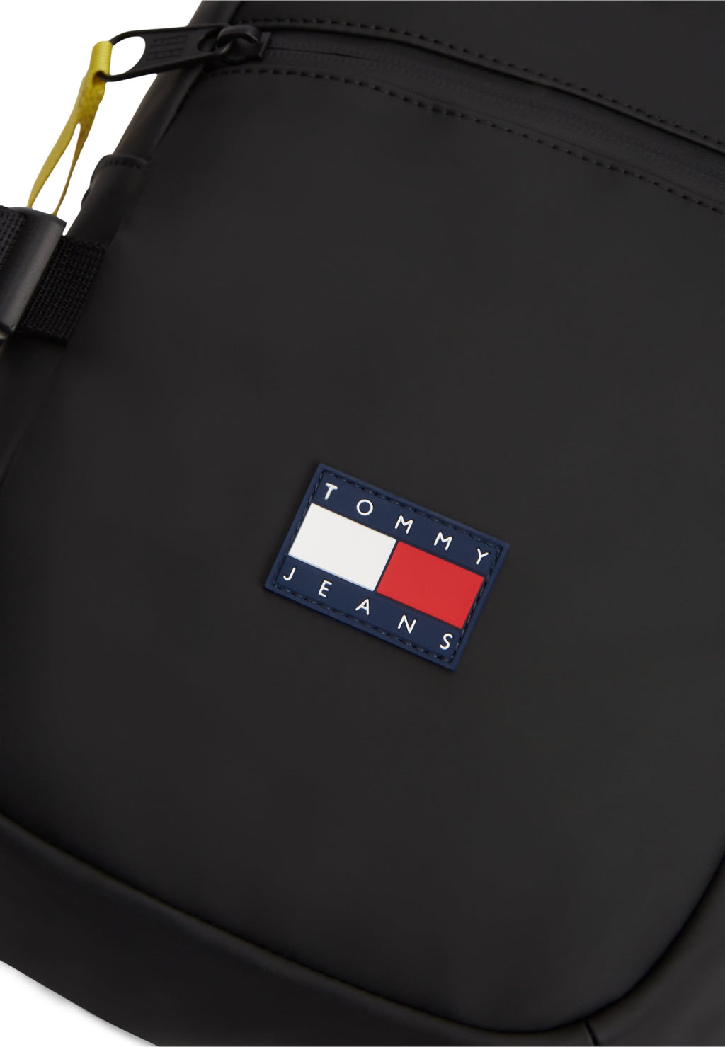 RUBBERISED LOGO CROSSBODY SLING BAG - Cross body bag - black