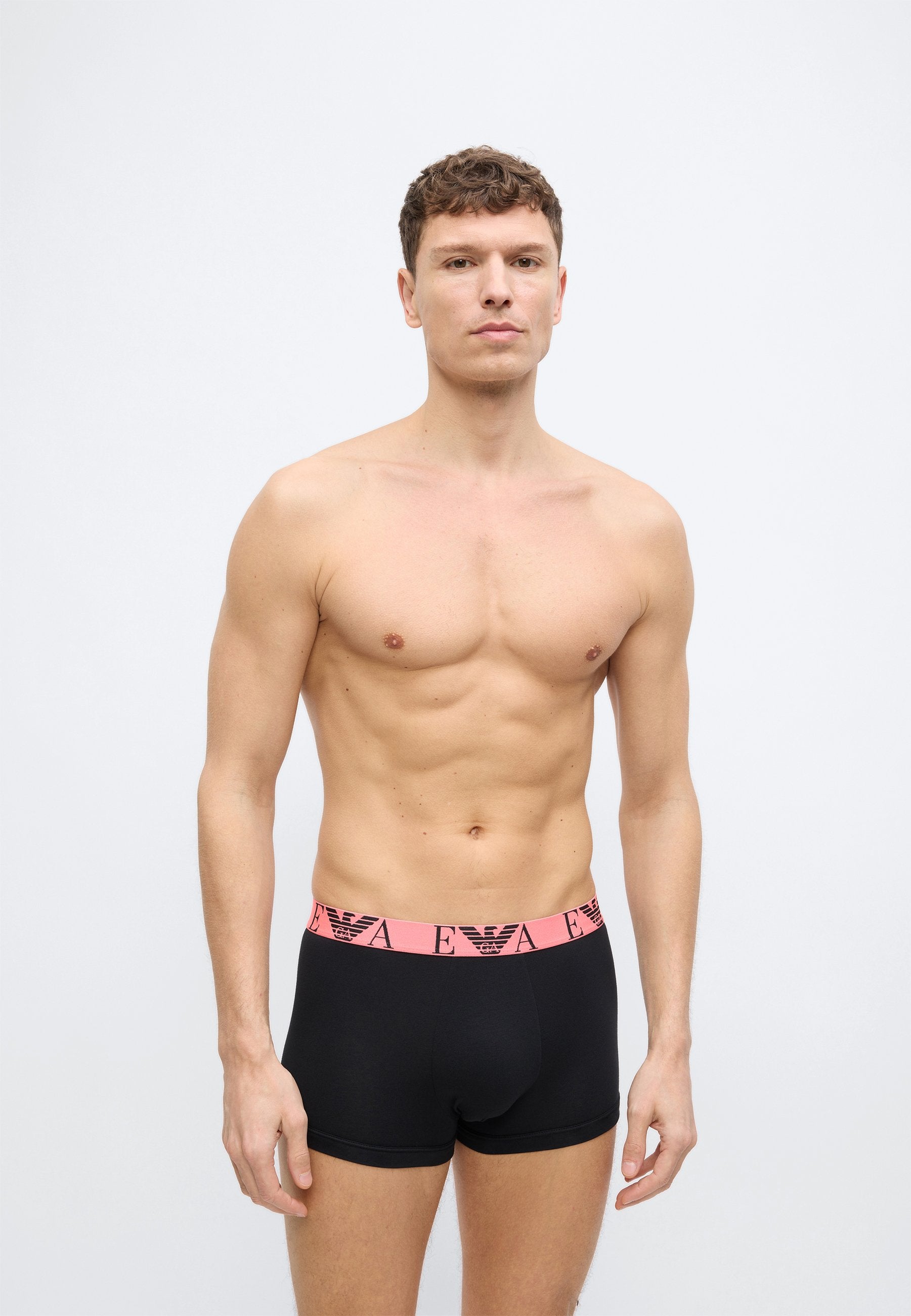 BOLD MONOGRAM TRUNK 6 PACK - Trunks - black/blue