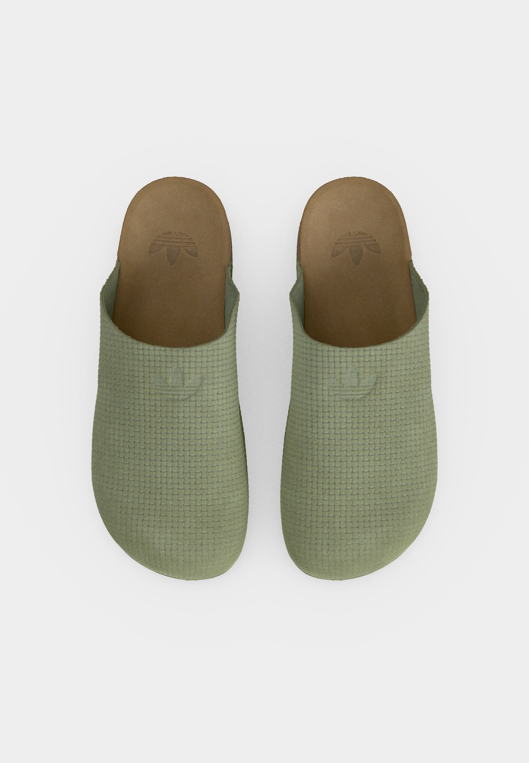 ADIMULE UNISEXE - Sabots - vert tente/carton