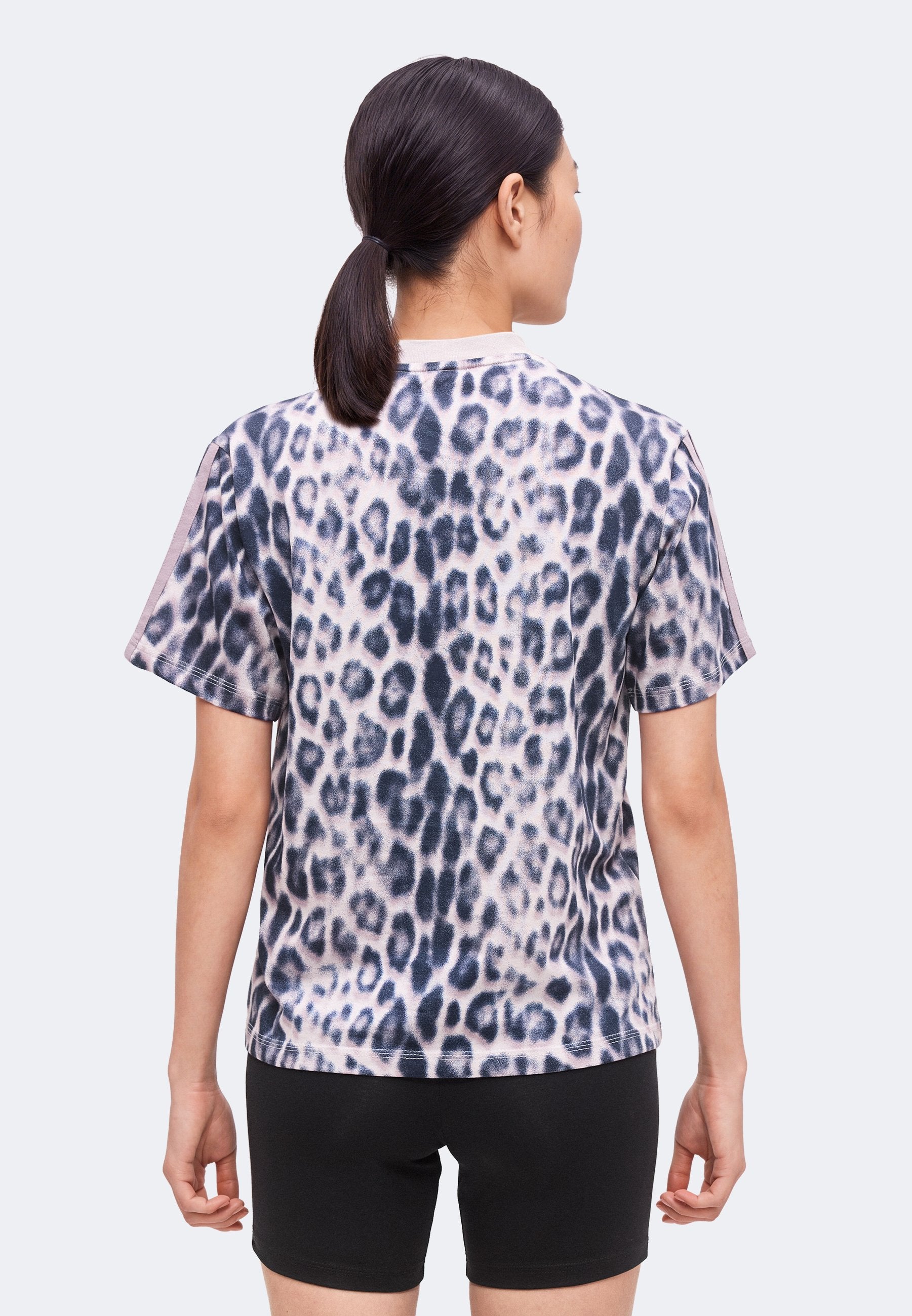 Print T-shirt - multicolor/ice purple