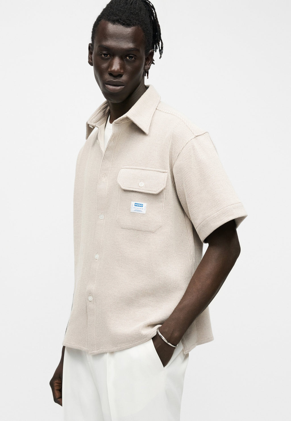 EBAFFINO - Shirt - open white