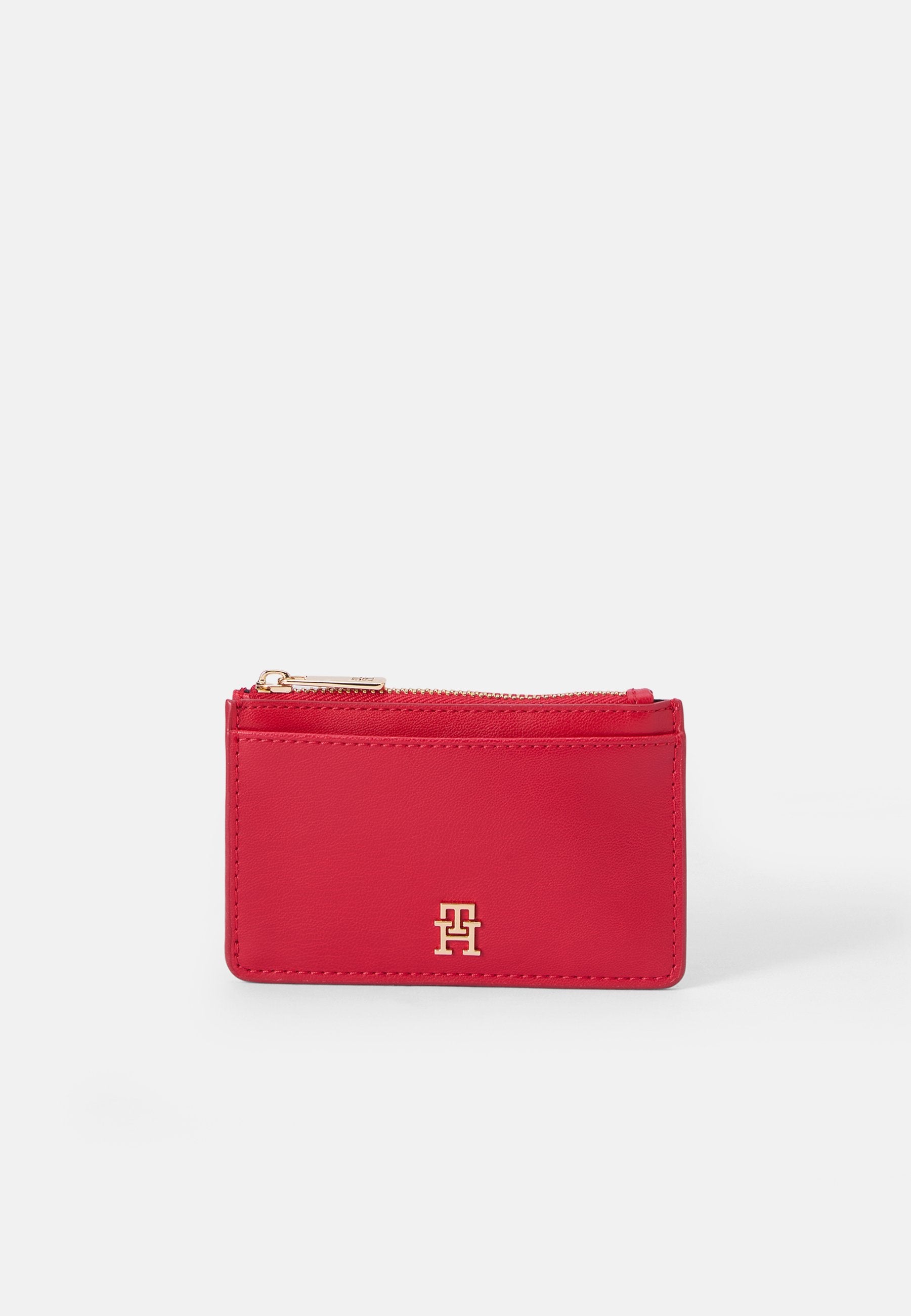 HILFIGER ICON ZIP CREDIT CARD HOLDER - Wallet - primary red