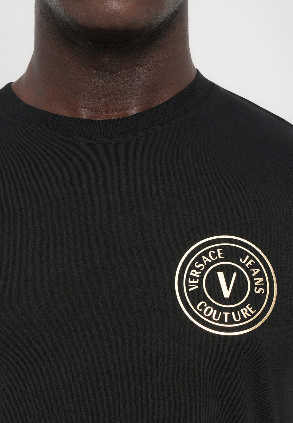 EMBLEM - Print T-shirt - black/gold coloured