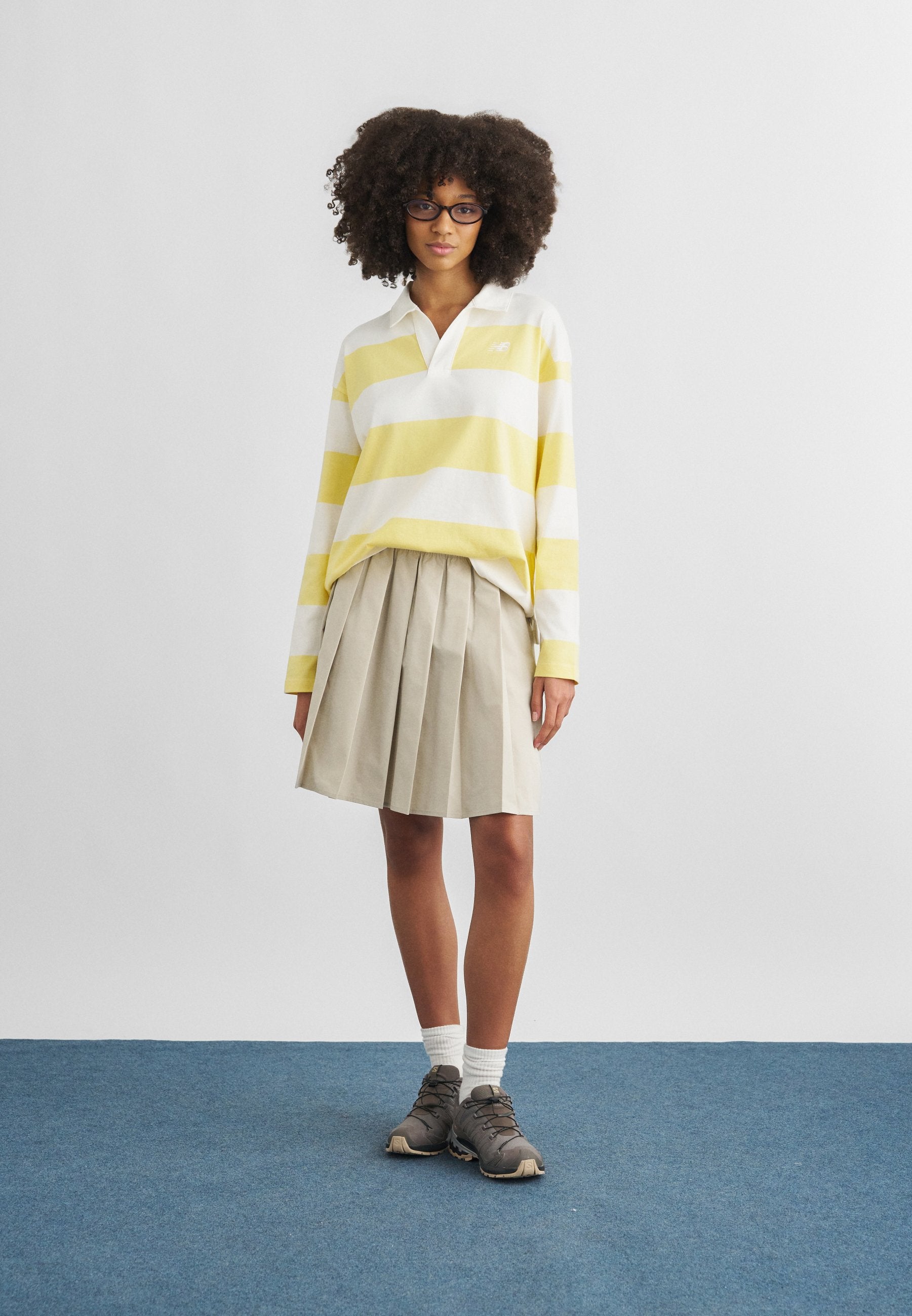 RUGBY LONG SLEEVE - Polo shirt - yellow