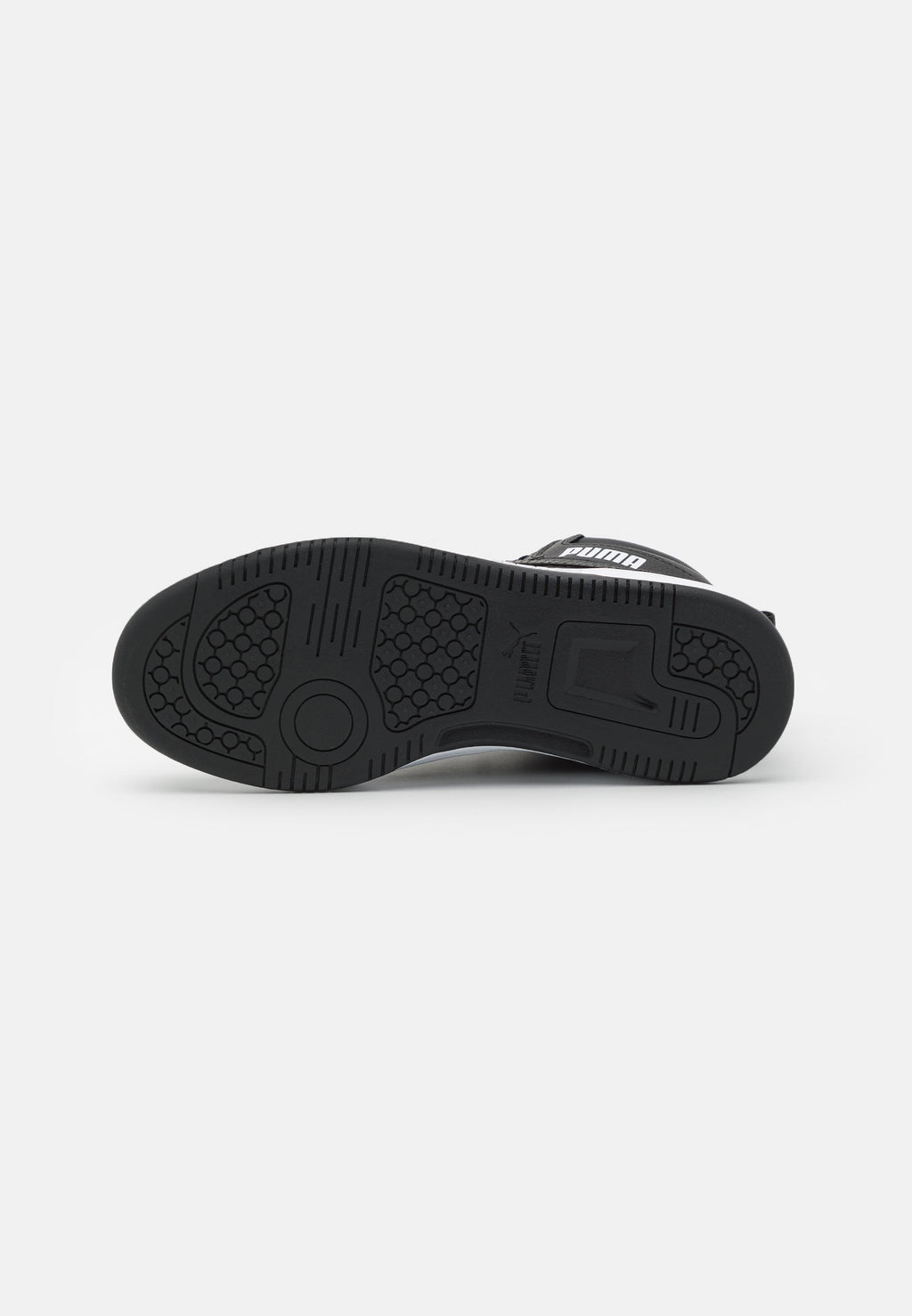 REBOUND MID - High-top trainers - shadow gray/black/white