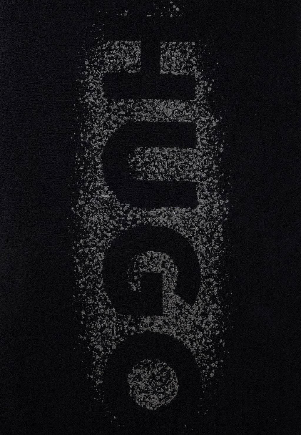 SPRAY LOGO - Beach towel - black