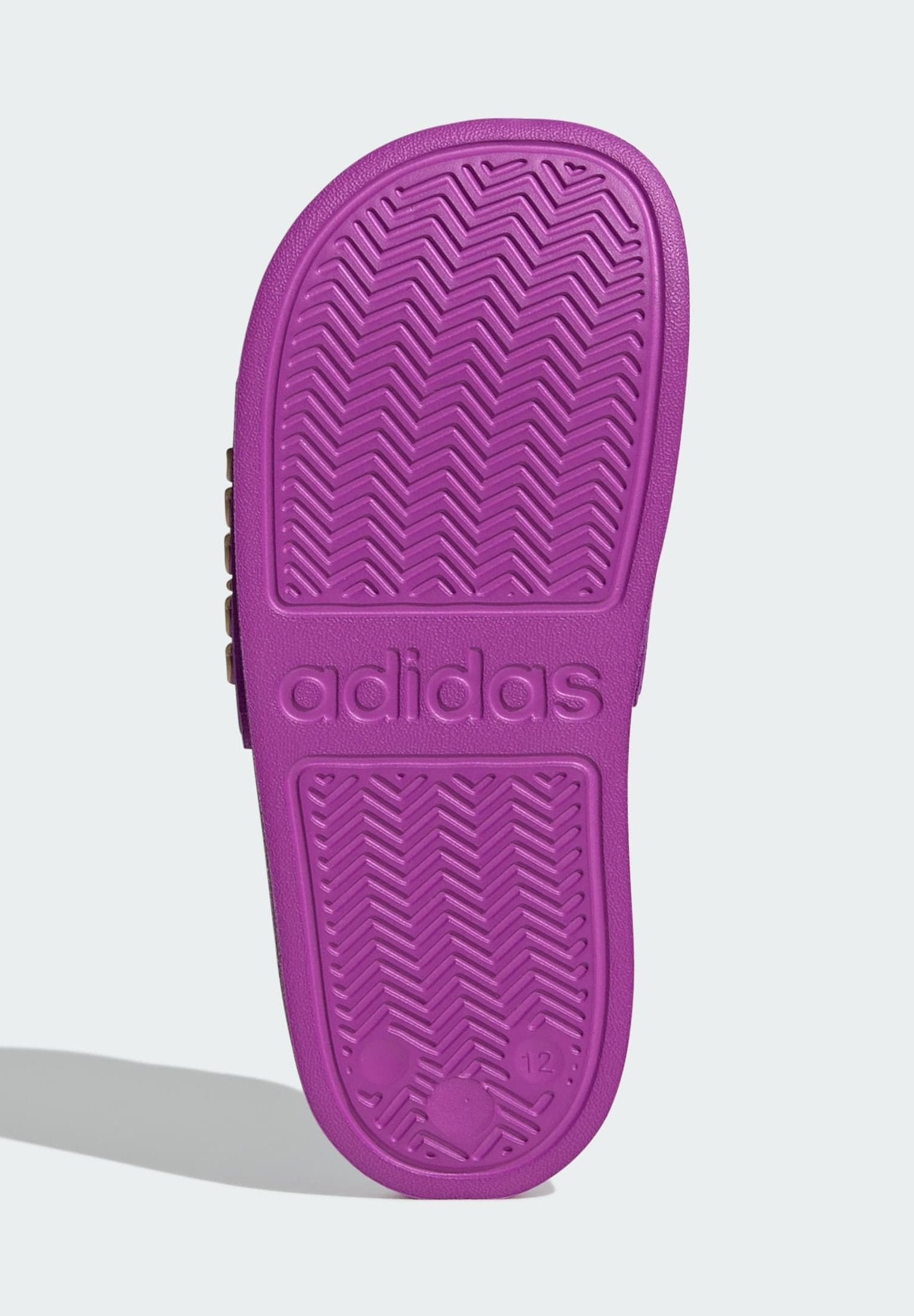 ADILETTE SHOWER UNISEX - Havuz terliği - mor renk patlaması   tatlı pembe   yarı buzlu mandalina