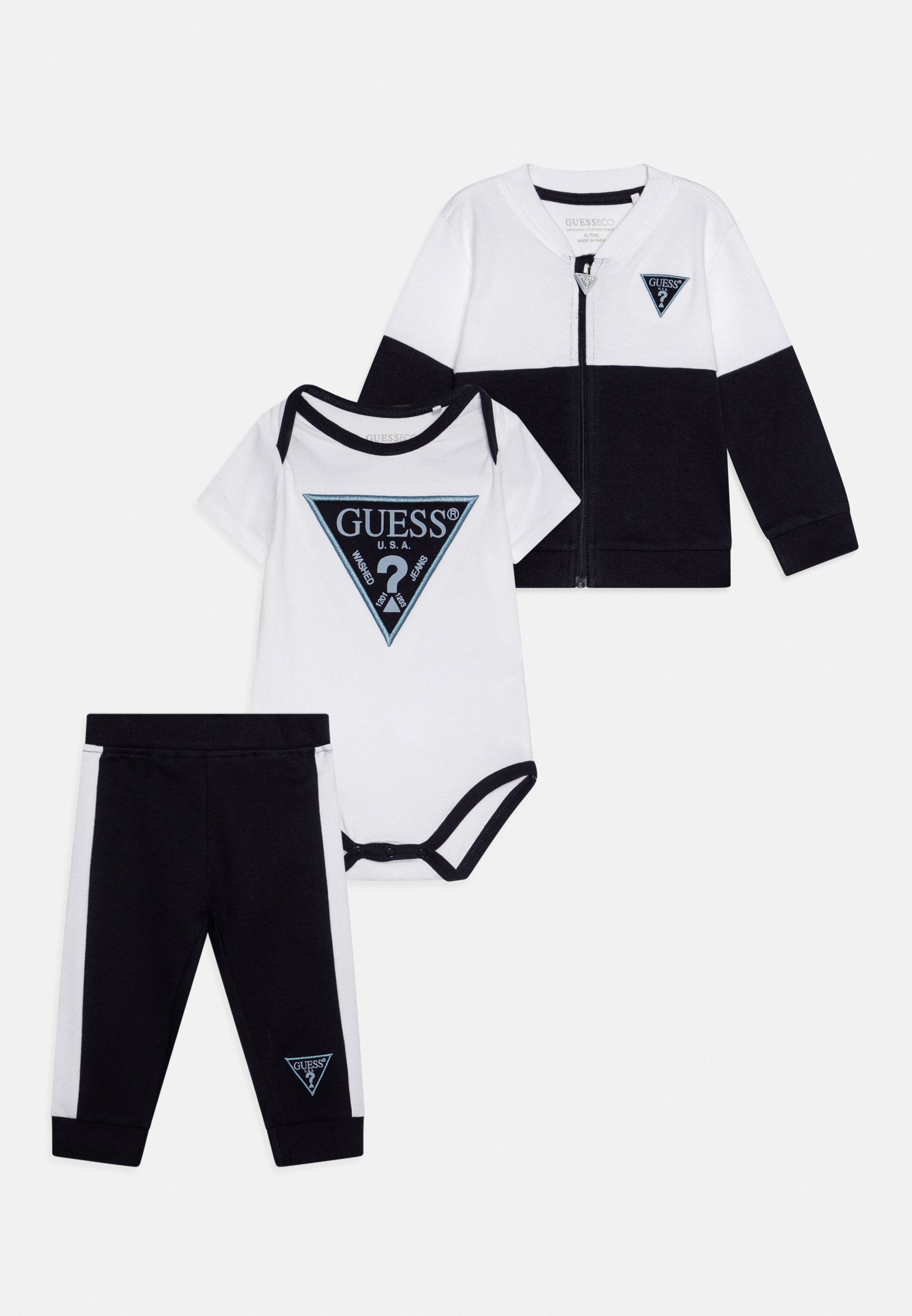 مجموعة BABY ACTIVE ZIP UNISEX - هدايا للأطفال - أزرق ذكي