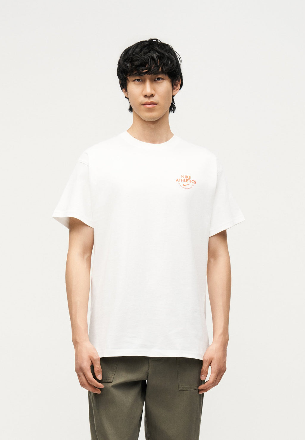 TEE UNISEX - Print T-shirt - white/bright crimson