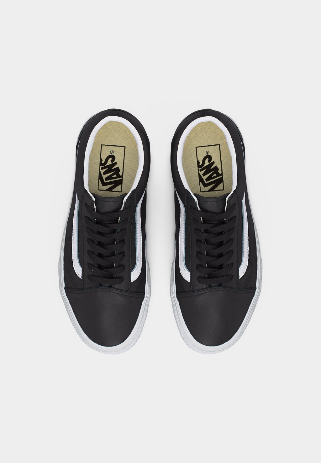 OLD SKOOL UNISEX - Skate shoes - black/true white