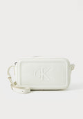 BOLD CAMERA BAG - Cross body bag - white