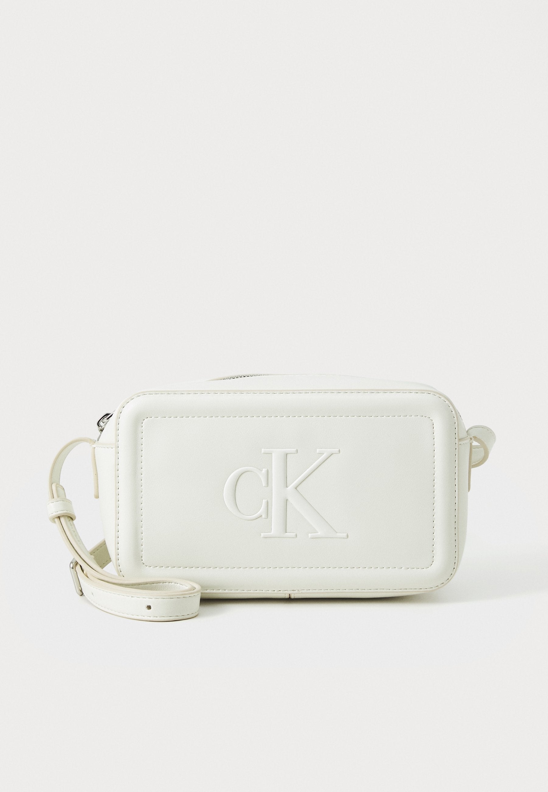 BOLD CAMERA BAG - Cross body bag - white