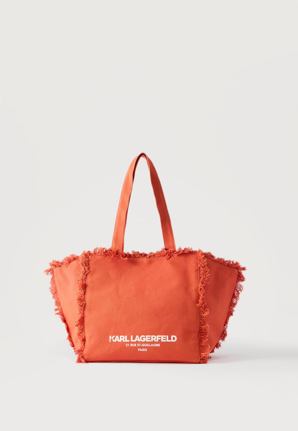 FRINGES TOTE - Tote bag - grapefruit