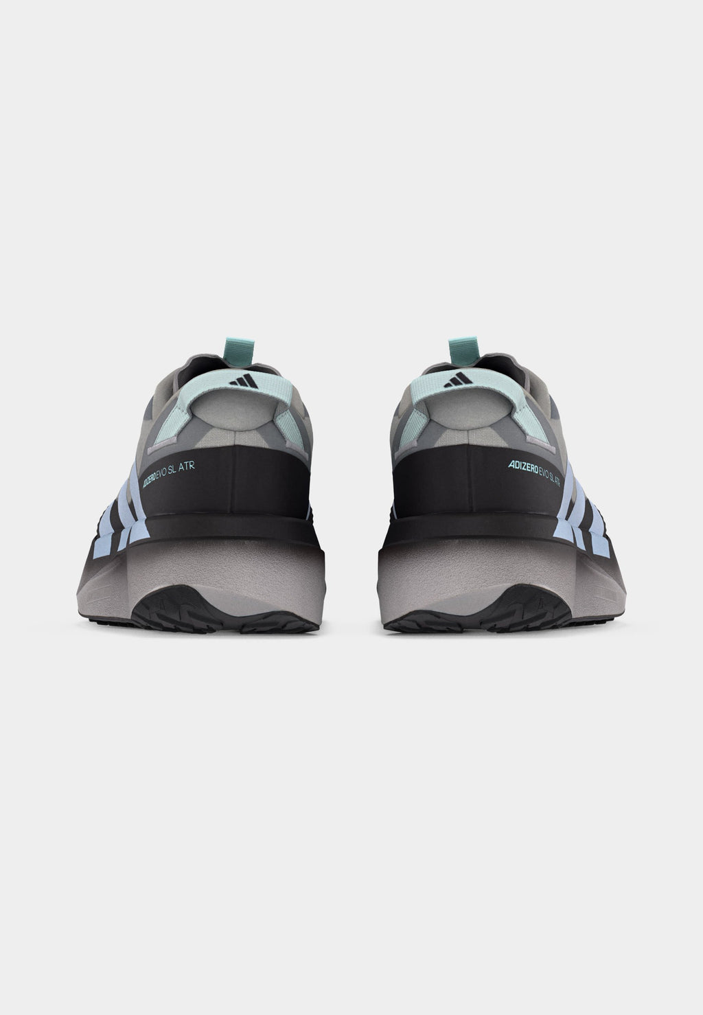 ADIZERO EVO SL ATR - Trainers - dark grey/light blue