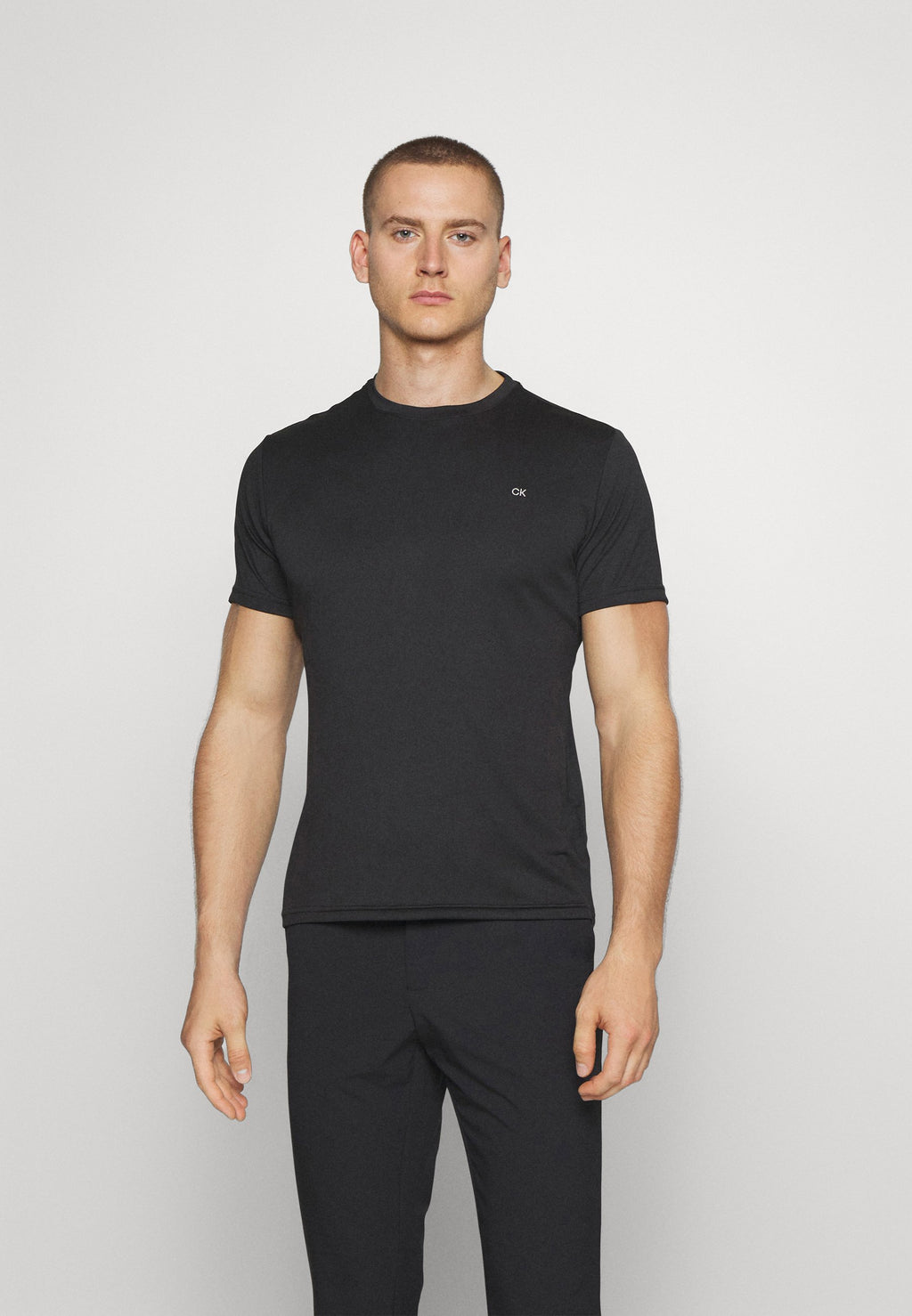 TEE CLASSIC 2'Lİ PAKET - Spor Tişörtü - siyah/gri